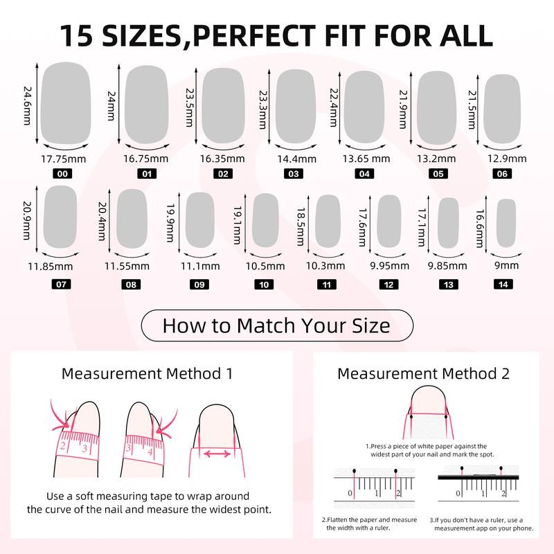 Aurora Chrome Press On Nails | CurvLife Nail | 24pcs