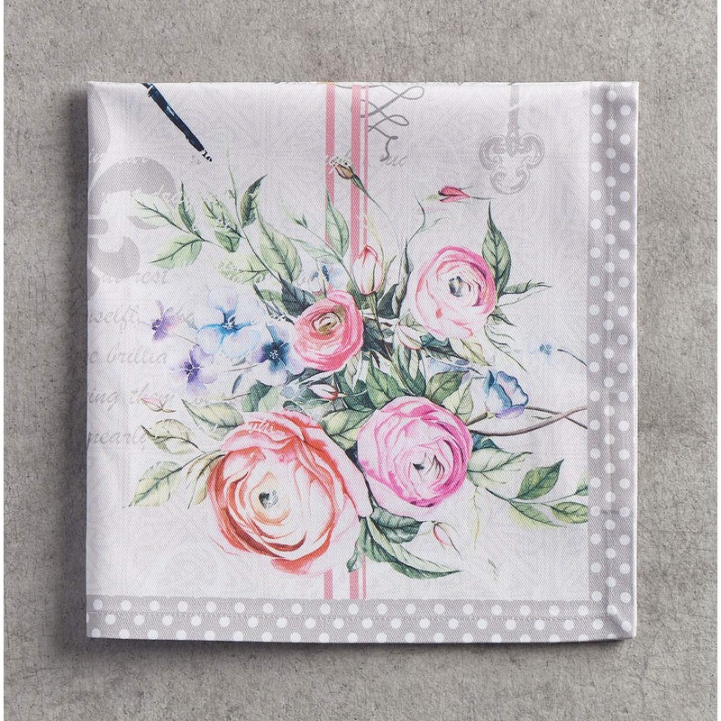 Maison d' Hermine Cloth Napkin 100% Cotton (45cm x 45cm)