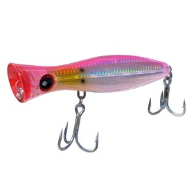 SMASHDIT Gobbler 6.3in Pink Top Water Lures, Saltwater Fishing Lures Topwater Bass Lures, Saltwater Lures - Fishing Lures Saltwater, Top Water Tuna Fishing Lures for Your Fishing Lure Kit