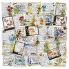 6 Packs Flower Stickers Plant Scrapbook Stickers Bouquet Stickers Stamp