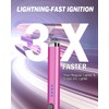 【Upgraded】 Dual Arc Electric Candle Lighter Rechargeable USB Lighter Plasma