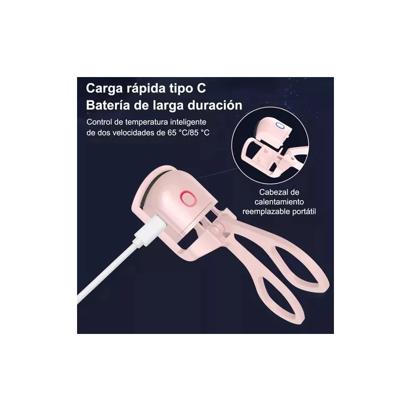 3B Rizador De Pestañas Recargable Enchinador Pestañas Eléctrico