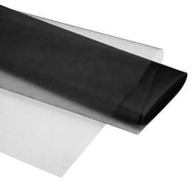 PATIKIL Tulle Fabric Rolls, 137 cm x 1828 cm, Tulle Fabric Roll, Fabric Spool, Tulle Ribbon, Net Fabric Roll for DIY Tutu Skirts, Table Skirt, Gift Wrapping, Table Decoration, Tulle Fabric, Black