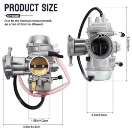 Carburetor for Yamaha RHINO 660 YFM660 YXR660FA YXR660FSE YXR660FH YXR660 Hunter ATV UTV Carb 2004 2005 2006 2007 Replace 5KM-14901-00-00 (RHINO 660)