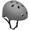 INDUSTRIAL HELMET GREY M: Head Circumference Approx. 22.8 inches (58