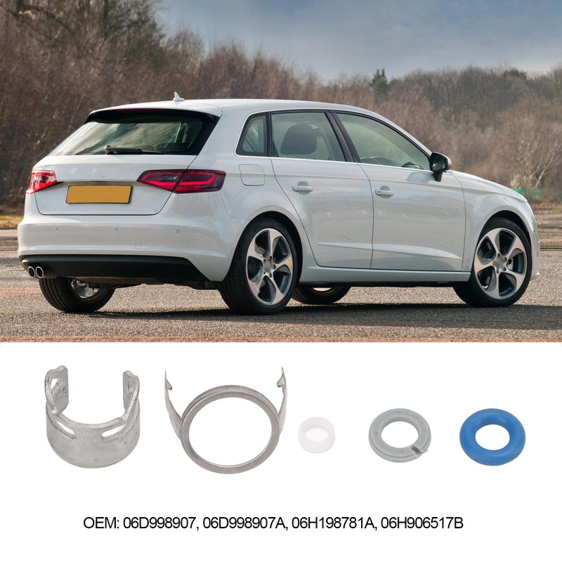 Fuel Injector Retaining Bracket O Ring Seal Kit 06D998907 for