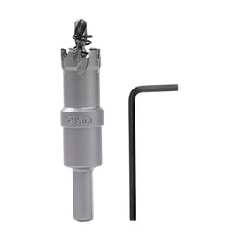 Dribotway Bi-Metal Hole Saw 19mm TCT Carbide Heavy Duty Industrial Grade Stainless Steel Hole Cutter for Mental Wood Stainless Steel Plastic Copper