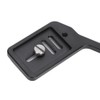 Aluminium Alloy Camera Flashlight Tripod Bracket with Dual 1/4in Screw