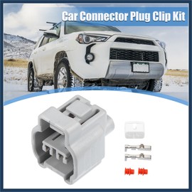 VekAuto 1 Set 2 Pin No.9098011051 Reverse Light Switch Connector Adapter Plug Clip Kit Replacement for Toyota Auto Accessories