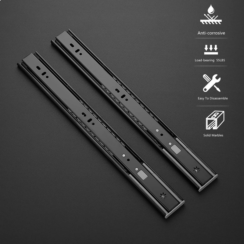 Ravinte 16 Inch Soft Close Drawer Slides 10 Pairs 20