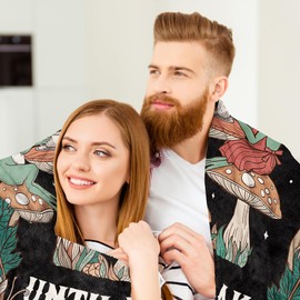 SteadStyle Gifts for Her Him, Wedding Anniversary Blanket for Women Men, Birthday Gifts for Boyfriend Girlfriend, Romantic I Love You, Wedding Gift for Wife, Husband, Couple, 60"X50"