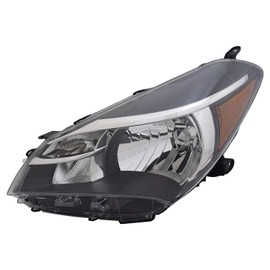 TYC Left Headlight Assembly Compatible with 2015-2017 Toyota Yaris