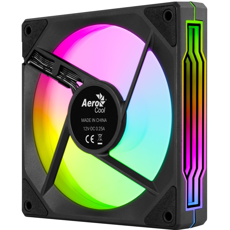 AeroCool Phantom M-3 Infinity Mirror ARGB Fan for PC Case,