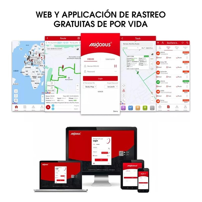 JUICEBOX Rastreador GPS para Carro automovil 4G con Escucha de