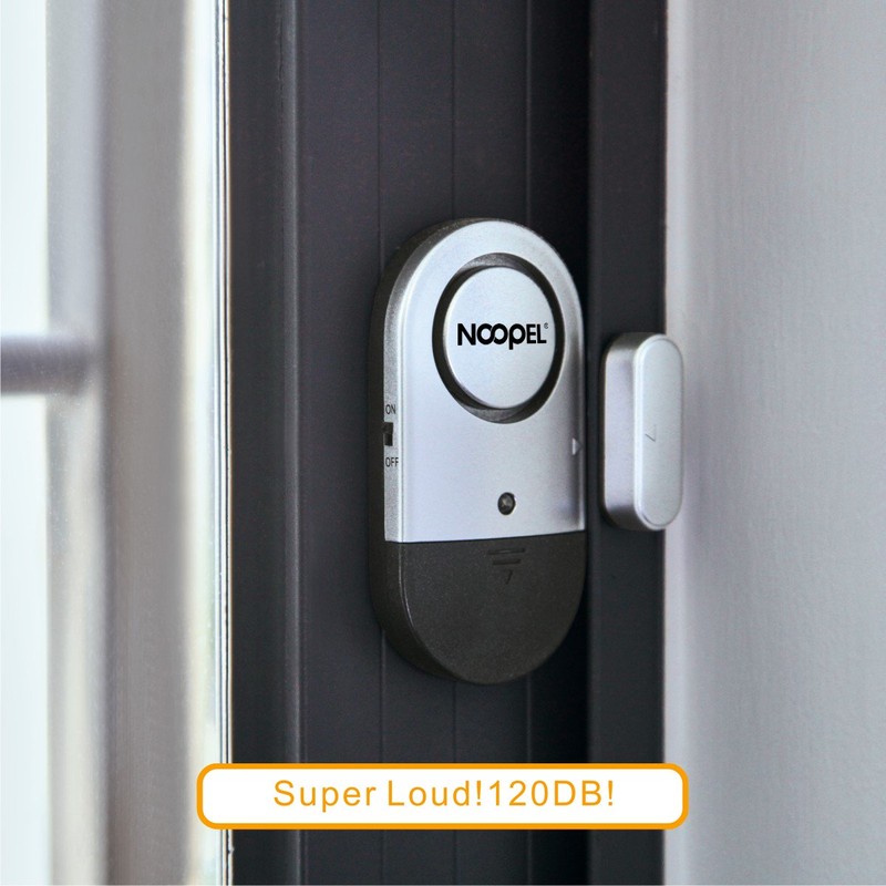 Door Alarms for Kids Safety, 6 Pack 120dB Pool Alarm