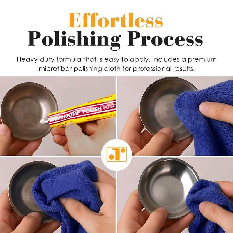 Rosenthal Collection – Simichrome Metal Polish Compound 250g with Cloth