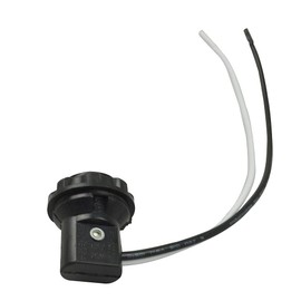 NuoZun 6 Pack LP1970 Phenolic Candelabra Base Socket E12 Light Socket Light Bulb Socket with 1.25" Inch Shoulder and Screw Ring - (8 Inch)