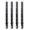 YHXCUIER Heavy Duty 4 Pack 30" Adjustable C Channel Pipe