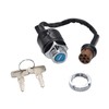 WHFZN Ignition Key Switch for Honda CA175 CB350 CB450 CB750