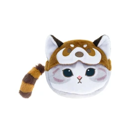 Sunstar Stationery mofusand Pencil Case with Charm Red Panda Nyan S1428519