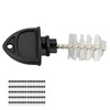 100Pcs Beer Plugs Tap Brush Dustproof Multifunctional Nylon Cleaning Brush