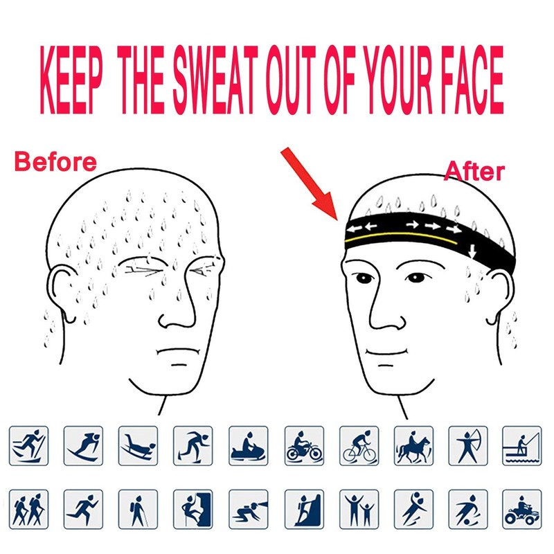 TOPLOR Sweat Wicking Beanie Cap Hat Skull Cap Pirate Hat