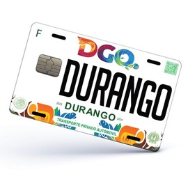 Durango Credit Card Skin Cover Vinyl Stickers (4 Pack) - DGO Mexcan Card Decal #2