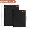 2 Pack A4 A5 Sketch Books, 70 Sheets 140 Pages