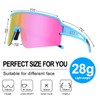 AVV Polarized cycling glasses sports sunglasses,UV400 Protection Fishing Driving running
