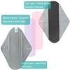 Leekalos Reusable Bamboo Cloth Pads - Light Incontinence Pads -