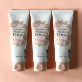 It's Skin 잇츠스킨 웨딩드레스 퓨어 톤업 크림 웨딩 크림 100ml 3개 It's Skin Wedding Dress Pure Tone-Up Cream Wedding Cream 100ml Pack of 3
