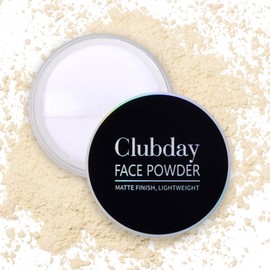 Clubday Multi Makeup Loose Setting Powder Lightweight,High Coverage,Shine Control,Waterproof Curated For All Skin Types - Medium Natural, 6g (0.21 oz)