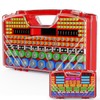 Battery Organizer Storage Holder Box Case with Tester, New Ultra-Large