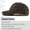 WULIQIUQIU Women's Leopard Print Baseball Cap Retro Mommy Hat Adjustable