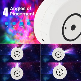 Star Projector, Galaxy Light Projector, Galaxy Projector for Bedroom with Remote Control and Timer, Night Lights for Kids Room,Adults Home &Room Decor