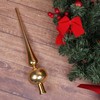 Pointed Christmas Tree Topper Christmas Topper Decoration 30cm (Gold)