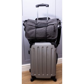 Suitcase Bag Bungee - Attaches your hand luggage to your suitcase for easy manoeuvring at the airport