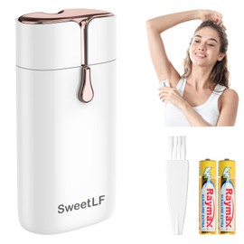 women with Pop-up bikini Trimmer shaver groomers, pink one