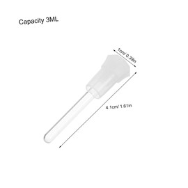 Outanaya 50pcs Essential Oil Applicator Wand Glass Rods for DIY Aromatherapy Blends Travel Friendly Oil Container for Mixing and Preserving Scents