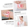 minkissy 1Pc Handheld Massage Roller Ergonomic Multi Purpose Muscle Relaxer