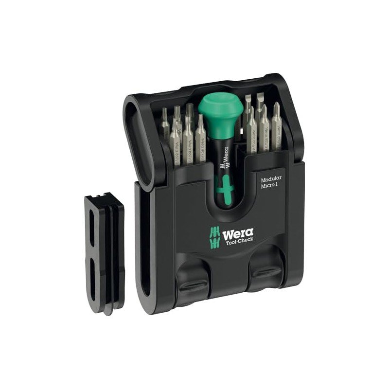 Wera 05049002001 Tool-Check Modular Micro 1, 21 pieces
