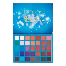 Beauty Creations paleta de sombras Elsa 35 tonalidades color de la sombra variado