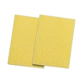 Azuma Polishing Pad, Azmagic IH Polishing Pad, Approx. 2.0 x 2.8 x 0.4 inches (5 x 7 x 1 cm), Yellow, Cleans Off Hard-to-Fall Glass Tops! AZ724