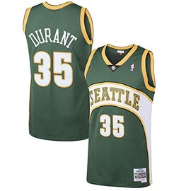 Youth Kevin Durant Seattle Supersonics Green Hardwood Classic Jersey (Youth Large)
