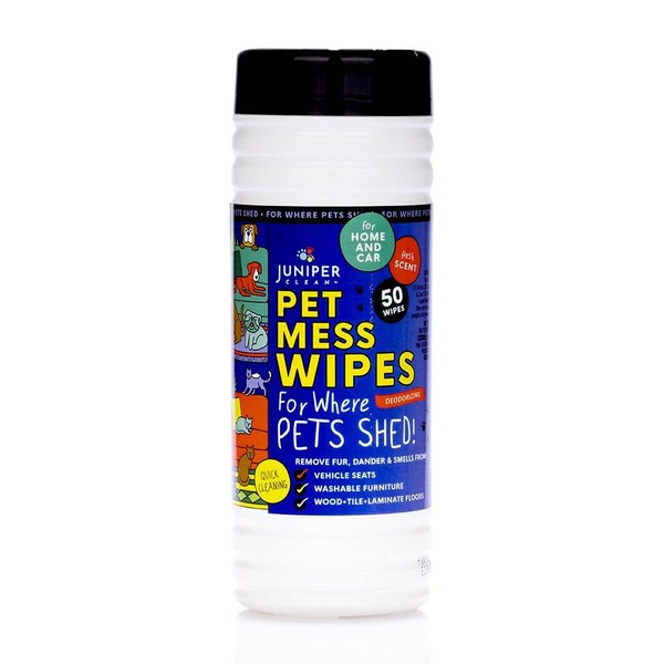 Juniper CLEAN, Pet Mess Wipes for Pets Cleansing, Wipes for