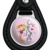 GRAPHICS & MORE Black Leather Looney Tunes Bugs and Lola