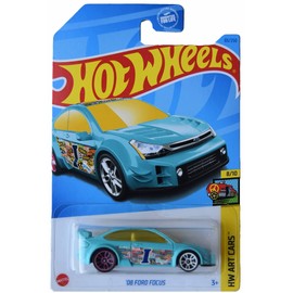 Hot Wheels '08 Ford Focus, HW Art Cars 8/10
