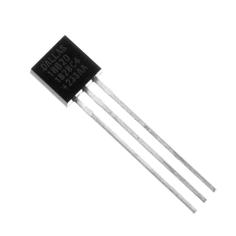 Bridgold 10pcs DS18B20 18B20 Programmable Digital Temperature Sensor 1-Wire -55°C