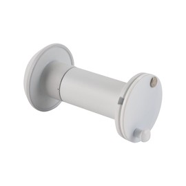 Enwye Door Viewer White Peepholes or Peek Holes Chubb Security 220° Wide Angle for Door Thickness 38-61mm
