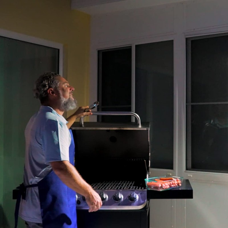 Panta Safe Light Solar LED Twin Pack - 8 High